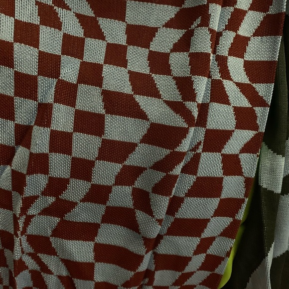 nwot Paloma Wool Orinocco Pant Sky Blue brown knit set tank top - Picture 3 of 3